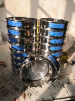 Tamiz de Prueba de Malla de Alambre Tejido de Acero Inoxidable y Cobre, Estándar ASTM, para Pruebas de Suelo