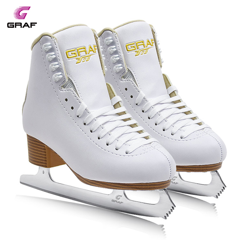 Scarpe Da Pattinaggio A Rotelle 4 Ruote - Unisex, Bianche, Taglia 32 EU, Per Ragazzi E Sport