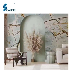 Encimera de Piedra Natural Única y de Lujo, Losa de Cuarcita Azul Profundo <span class=keywords><strong>Roma</strong></span> para Cocina Interior de Villa, Diseñada a Medida - Product Image 5