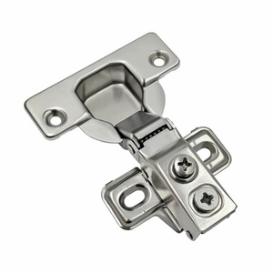 Modern Style 35mm Steel Short Arm Soft Close Hydraulic Hinge American Kitchen Cabinet Door Joints Home Office Living Room FGA - Product Image 1