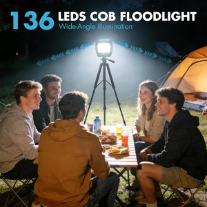 Lámpara <span class=keywords><strong>de</strong></span> <span class=keywords><strong>Trabajo</strong></span> Portátil LED Recargable, Magnética, Impermeable, Linterna Inalámbrica, Foco <span class=keywords><strong>de</strong></span> Emergencia para Exteriores y Camping con Gancho - Product Image 6