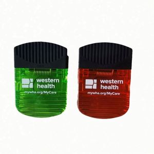 Clips aimantés pour réfrigérateur en métal durable personnalisés avec logo couleur sur mesure, emballage personnalisé, cadeaux promotionnels en gros - Product Image 1