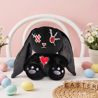 Boneka Kelinci Paskah Kustom, Boneka Kelinci Horor Seram dan Mengerikan untuk Dekorasi Paskah, Hadiah untuk Anak-anak, Dewasa, Remaja
