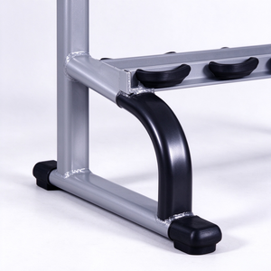 Support de rangement pour haltères à double niveau en acier robuste, pour salle de sport commerciale - Product Image 2