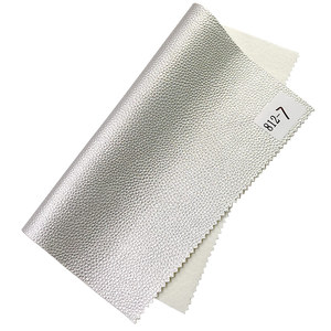 Fogli di Ecopelle PU con <span class=keywords><strong>Texture</strong></span> Litchi, Design Goffrato, Resistenti all'Abrasione e Antimuffa, con Supporto Intrecciato per Fiocchi per Capelli, Scarpe, Borse, Divani - Product Image 4