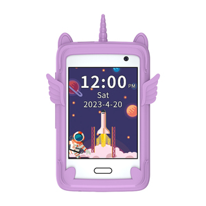 Giáng Sinh Quà A17 Màu Hồng Trẻ Em Mini Điện Thoại Đồ Chơi 2.8Inch Màn Hình Cảm Ứng 700MAh Pin Lớn 19 Câu Đố Trò Chơi Điện Thoại Thông Minh Cho Trẻ Em - Product Image 1