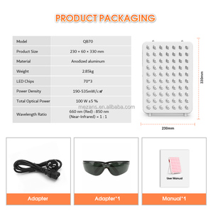 Panel LED Multiespectral de Terapia de Luz Roja Avanzada para Uso Doméstico - Product Image 4