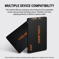 Disque SSD interne de 128 Go, disque dur SATA de 2,5 pouces pour ordinateur portable PC avec garantie de 3 ans