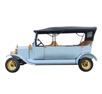 Voiture de tourisme électrique de luxe à 8 places, style 2024, chariot de plage classique vintage, chariot de golf de tourisme