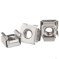 Prix usine M2 M4 M6 M8 M10 acier inoxydable A2 A4 SUS201 SUS304 SUS316 SUS430 écrou à Cage carré poli uni