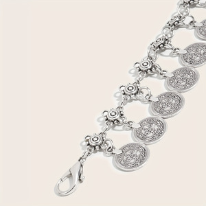 Accesorios de cadena de cintura de omen para mujer, cinturón con cuentas incrustadas de diamantes falda y abrigo a juego - Product Image 3