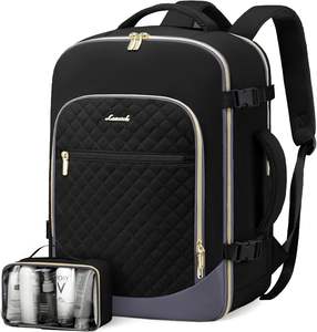 Mochila para portátil aprobada por la TSA, bolsa de viaje de fin de semana para senderismo de negocios, hecha de poliéster duradero, directo de fábrica desde Vietnam, OEM - Product Image 1