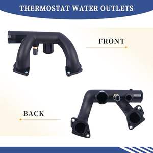 Prix usine vente en gros couleur noire OEM ODM pièces de voiture automobile AJ85885 tuyau de sortie de liquide de refroidissement pour <span class=keywords><strong>Jaguar</strong></span> XJR V8 4.0L 1997 - <span class=keywords><strong>2003</strong></span> - Product Image 2