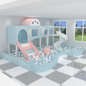 Juego suave multifuncional Ball Pit <span class=keywords><strong>con</strong></span> un pequeño castillo travieso <span class=keywords><strong>con</strong></span> una divertida piscina Ball Pit para un restaurante o una cafetería - Product Image 2