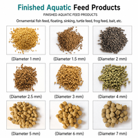 Ligne de production d'aliments pour poissons de 200-300 kg/h, ligne d'extrusion à sec avec broyeur, mélangeur, extrudeuse et sécheuse pour usine de fabrication d'aliments pour animaux