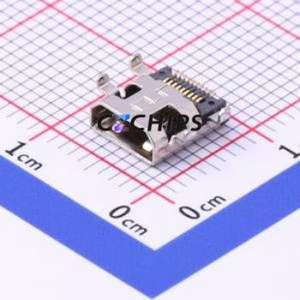 HYC04-HDMID19-100 HDMI Connector SMD Connector ( Connector Type: HDMI-D )( Gender: Female )( Total Number of PINs: 19P ) - Product Image 1