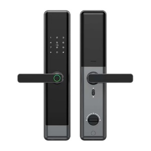 Tuya WIFI Smart <strong>Lock</strong> APP Control Fingerprint &amp; Digital <strong>Touch</strong> <strong>Screen</strong> <strong>Keypad</strong> Zinc Alloy Key for Aluminum Door - Product Image 3