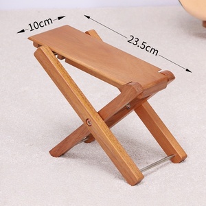 Repose-pieds élargi réglable à quatre niveaux en <span class=keywords><strong>bois</strong></span> massif poli pour <span class=keywords><strong>guitare</strong></span> folk électrique, Erhu et Pipa, personnalisable - Product Image 2