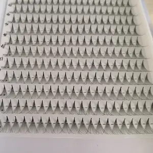 pointy tip pre made fans big lash tray box 240 clusters 5D 6D 7D 10D 12D 14D pre made fan eyelashes
