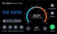 Produit phare : Refroidisseur d'eau pour bain de glace 1HP avec ozone et contrôle Wi-Fi, pour bain de glace avec baignoire