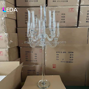 LEDA Crystal Candlesticks Wedding Center Decorations Wedding Ornaments for Wedding Banquet Decorations - Product Image 4