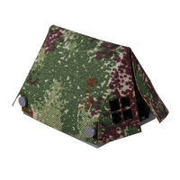 Set Mainan Blok Tentara Militer MOC dengan Tenda Besar Motif Kamuflase, Figur Mini, Senjata, dan Batu Bata untuk Anak-Anak, Kit Mainan Edukatif yang Menyenangkan
