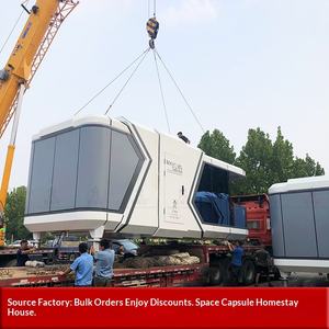 Expérience de tourisme agricole, gîte et chambre d'hôtes, cabine, système d'égouttage, paysage, cabine mobile, structure en acier extérieure, paysage - Product Image 1