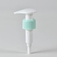 Pompe à lotion en plastique à col lisse avec verrouillage gauche-droite, idéale pour les flacons de shampoing, de gel douche et de cosmétiques – Meilleure vente