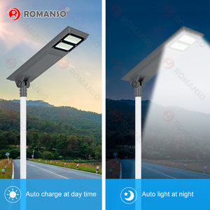 Romanso 60 °   90 °   120 °   Lámparas Solares LED Profesionales para Exteriores, Impermeables IP65, 160LM/W, con Certificación CE y ROHS - Product Image 3