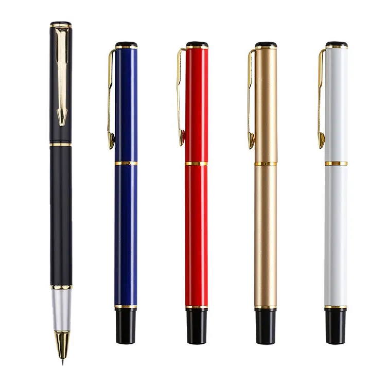 Оптовая продажа, роскошная упаковочная ручка и коробки для чернил, металлические ручки, рекламные товары с логотипом, шариковая ручка
