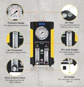 Testador de fumaça autool sdt206 dc 12v, máquina testadora de fumaça, entrada automática, para todos os carros - Product Image 5