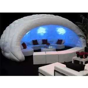 New arrival Advertising Inflatables Domes Igloo Rooms LED tent Inflatable Dome Tent For Wedding Party Camping Trade Show