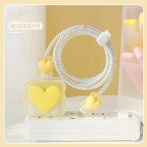 Funda protectora de cable de cargador de teléfono móvil 3D lindo de lujo para iPhone 16 15 14 13 12 11 20W cubierta de cargador - Product Image 6