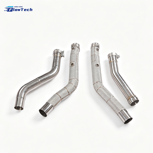Kit de tuyau d'échappement haute performance en acier inoxydable 304 pour Mercedes-Benz ML63 W167 5.5T V8 bi-turbo - Product Image 2