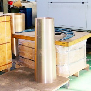 Piezas de desgaste de bronce macizo Buje de bronce para uso industrial - Product Image 5