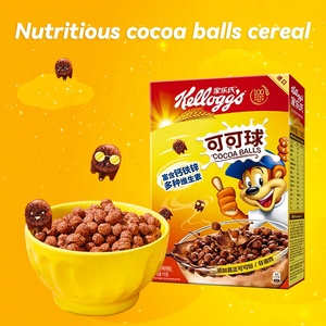 170g Boxed Breakfast Instant Food Yogurt Fruit Oatmeal <strong>Cereal</strong> Grain Snacks <strong>Cocoa</strong> Ball <strong>Cereal</strong> - Product Image 3