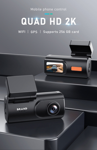 กล้องติดรถยนต์หน้า-หลัง, กล้องบันทึกภาพรถยนต์ 2K+1K, Wi-Fi ในตัว, ไม่มีหน้าจอ, แอปพลิเค<span class=keywords><strong>ช</strong></span>ัน, มุมมอง 140 องศา ° เซ็นเซอร์ G แบบมุมกว้าง, การบันทึกแบบวนซ้ำ - Product Image 3