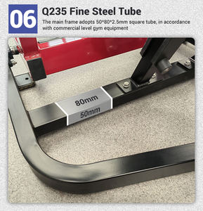 Panca piatta compralo ora attrezzatura da Fitness coperta MND-HA34 arricciatura laterale della gamba del ginocchio Iso - Product Image 5