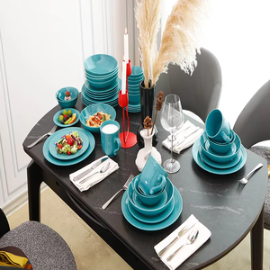 The Best Selling Decorative Color <b>Plates</b> and Ceramic <b>Plates</b> in September Cover Family Dining Room Tableware and Tableware <b>Sets</b> - Product Image 3