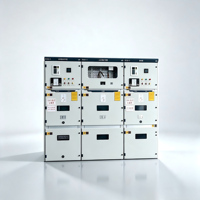 Armoire de distribution métallique escamotable en acier Aluzinc, peinture personnalisée pour système de distribution d'énergie 12 kV