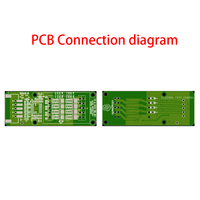 Module d'équilibrage actif PCB PCBA 4S 5A pour batterie au phosphate de fer et de lithium, produit MDS, charge de batterie, petite taille, longévité standard