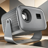 Mini projecteur portable Android Q3 LCD 1080P, 200 ANSI Lumens, lampe LED, 30 000 heures de durée de vie, correction automatique de la distorsion trapézoïdale