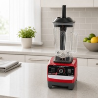 Mixeur multifonction commercial 4500W, machine à lait de soja, presse-agrumes, machine à smoothies pour restaurant, bar, café
