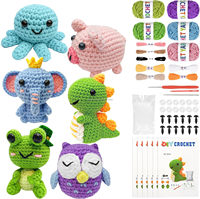Fil à crocheter en chenille phosphorescent, doux et moelleux, 50g, kit pour grossistes, artisanat, tricot, amigurumi, Noël
