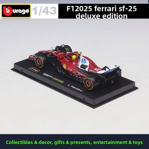 Bburago 1:43 Coche de Carreras <span class=keywords><strong>F1</strong></span> SF25 Temporada 2025, Modelo de Aleación Simulado, Edición Deluxe, Embalaje en Caja de Color Unisex - Product Image 3