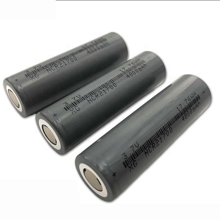 Powerful Lithium Ion Battery Cell 17.8wh Lishen 21700 5000mah 5c 21700 ...