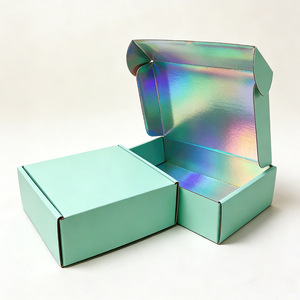 Boîtes d'expédition avec laminage mat, boîtes cadeaux en carton, boîtes avec impression dorée, boîtes d'expédition en carton, boîtes en carton pour parfums - Product Image 6