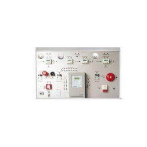 Banc d'entraînement pour systèmes d'alarme incendie et de sécurité, équipement pédagogique pour laboratoire scolaire, formation professionnelle en technologie - Product Image 1