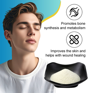 AMULYN Polvere di Peptidi di Collagene Bovino Idrolizzato <span class=keywords><strong>Integratore</strong></span> Proteico Naturale per Adulti Alimento Supplementare Nutriente Certificato HALAL ISO - Product Image 4