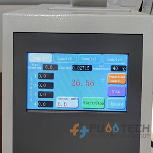 ASTM D445 automático PLC Lab KVT-3000 <span class=keywords><strong>Lube</strong></span> <span class=keywords><strong>Oil</strong></span> viscosidade cinemática Test <span class=keywords><strong>Equipment</strong></span> - Product Image 4